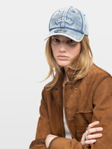 New Era X Zadig&Voltaire Denim Cap in Blue