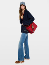 ANGEL PATENT TOTE XS