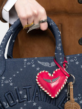 HEART TAG KEYRING