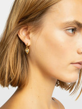 HEARTBREAKER HOOP EARRINGS