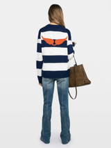 MIKYZ STRIPES WING SWEATER