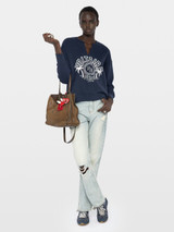 OLIVE UNI SWEATSHIRT