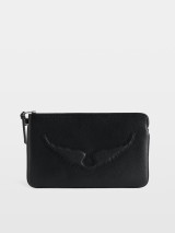 ANGEL POUCH GRAINED LEATHER