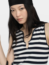 TIF VOLTAIRE STRIPE TANK