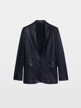 VALSE CUIR FROISSE JACKET