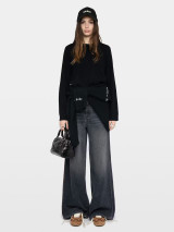 CARA PATCH SWEATER
