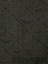 GLENN MONOGRAM METAL SCARF