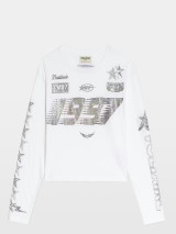 IO MULTI STRASS LONG SLEEVE TSHIRT