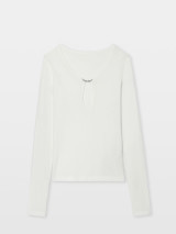 TINA WING BROOCH TOP