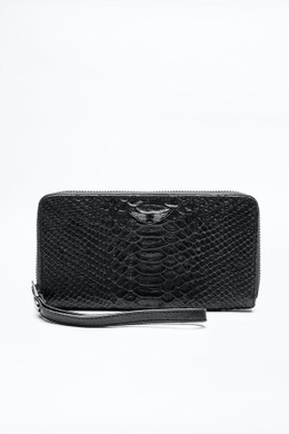 財布 BLACK COMPAGNON WALLET Black Leather Companion Wallet | Zadig&Voltaire