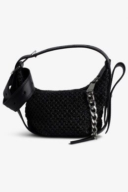 Women's Designer Black Micro Handbag