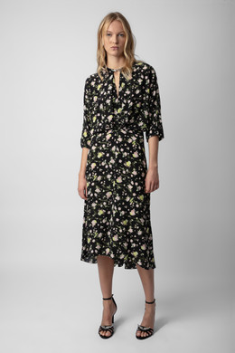 Women's Designer Floral Maxi Dress