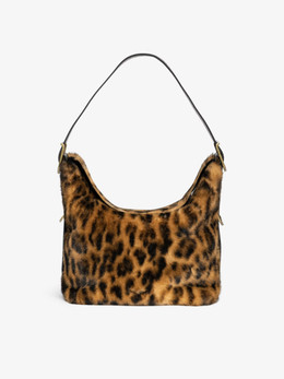 JANE LEOPARD FUR BAG