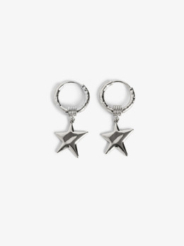ROCK STAR HOOP EARRINGS