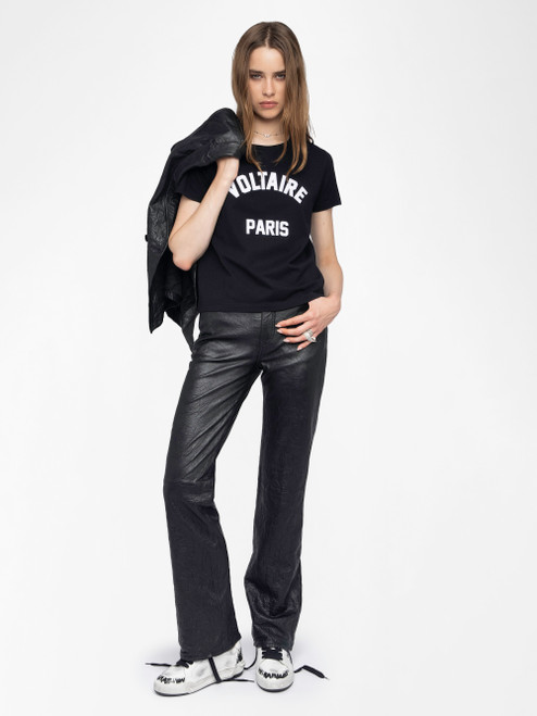 ALYS VOLTAIRE TSHIRT BLK