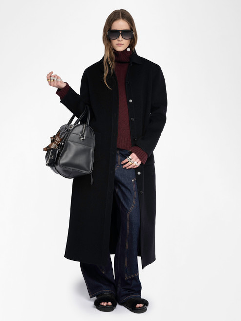 MICRO WOOL COAT