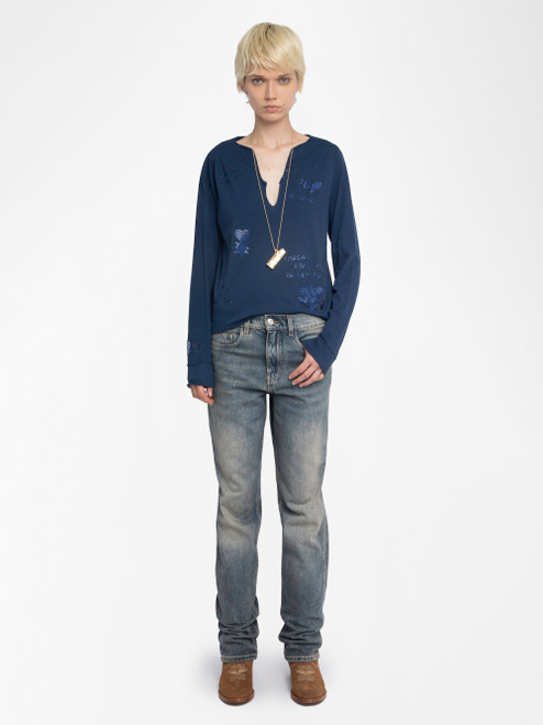 TUNI MULTI STRASS TSHIRT