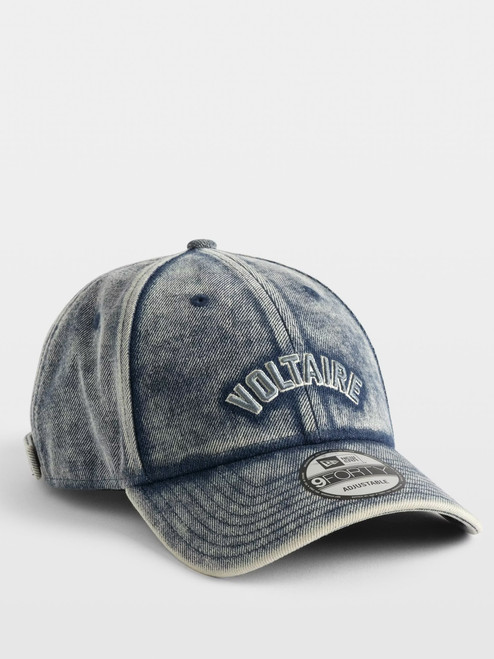 New Era X Zadig&Voltaire Denim Cap in Blue