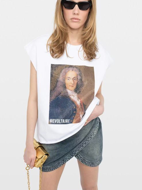 CLOEX VOLTAIRE STRASS TSHIRT