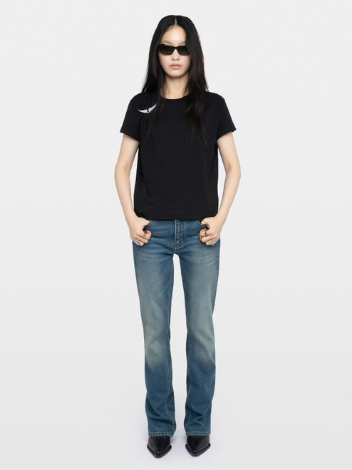 SUZAN BROOCH WINGS TSHIRT