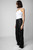 Women's Designer Black Leather Pants