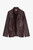 Women's Designer Brown Leather Jacket