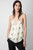 Women's Designer Sequinned Floral Camisole with Lace