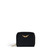 Women's Designer Black Leather Mini Wallet