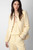 Women's Designer Yellow Linen Suit Jacket