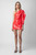 Women's Designer Red Sequin Mini Dress