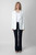 Zadig & Voltaire Womens Designer White Tailored Blazer with Embellishments