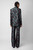 Zadig & Voltaire Womens Designer Black Tailored Blazer with Floral Jacquard