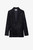 Zadig & Voltaire Womens Designer Black Velvet Glitter Tailored Blazer with Motif
