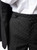 Womens Designer Black Straight Leg Trouser with Rhinestone Embellishments