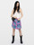 Womens Designer Short Skirt in Viscose with Jungle Print
