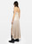 RIPPIE SATIN GOLD DRESS