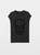 CLOE SKULL HOLES TSHIRT