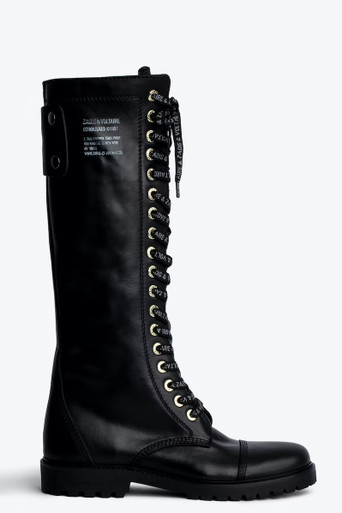 靴 Zadig & Voltaire Joe Leather Boots Joe Ankle Boots - Zadig&Voltaire - Leather - Black