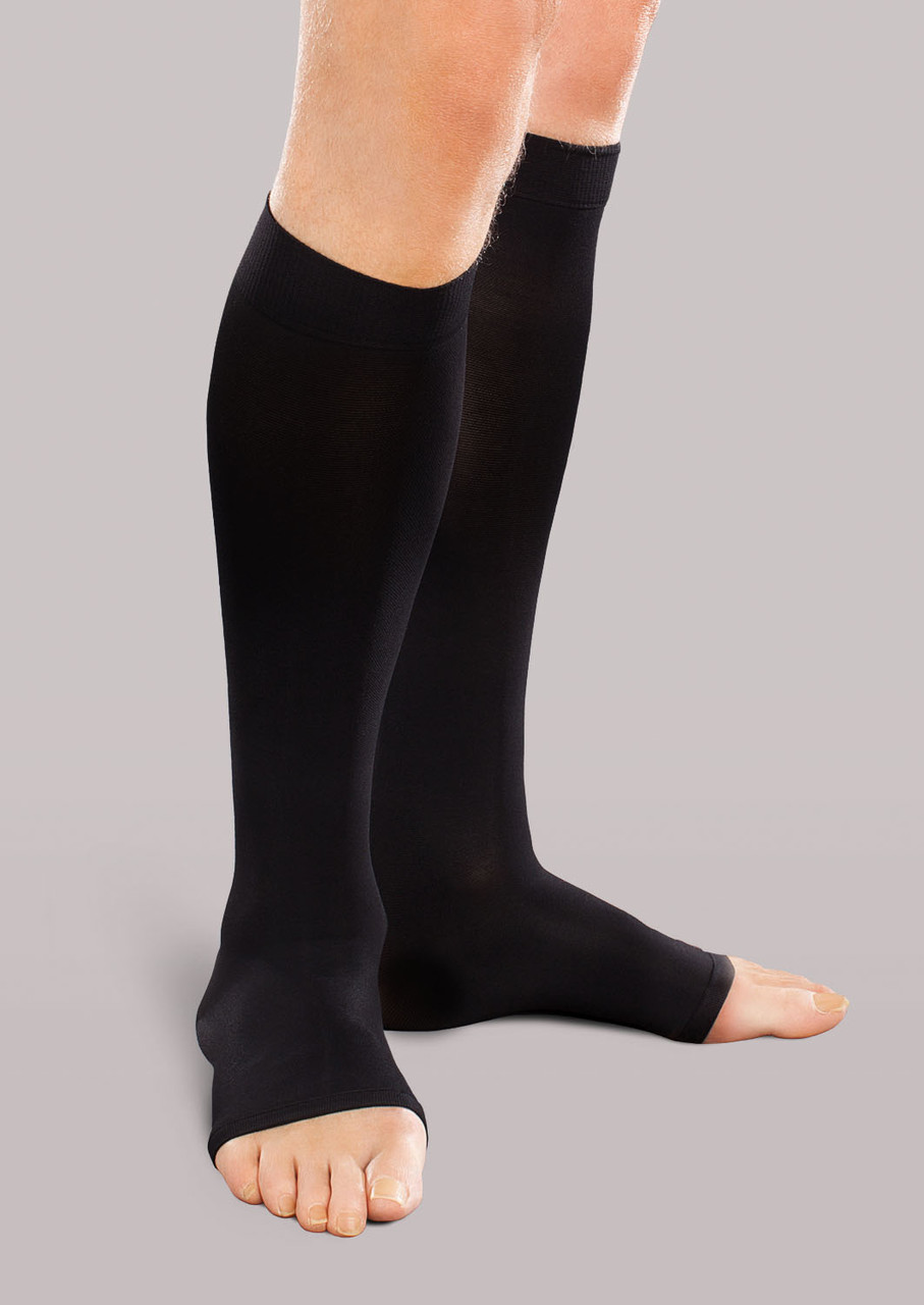 Unisex Moderate Support Open-Toe Knee High - Thuasne