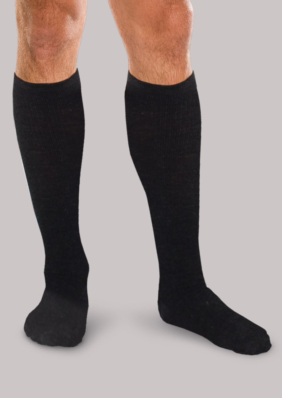 Mens 5 PAIRS Classic Multi Striped Sports Tube Socks,Sock Size 10-15,  White, Large