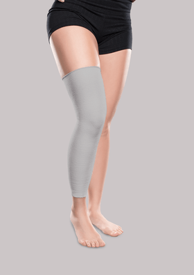 Grey Ionic+® Knit-Rite Straight Knee Interface in [Grey]