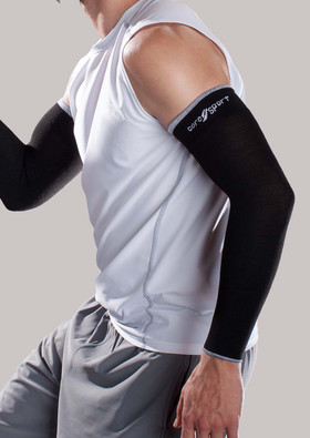 Core-Sport Mild Compression Arm Sleeve in [Black]