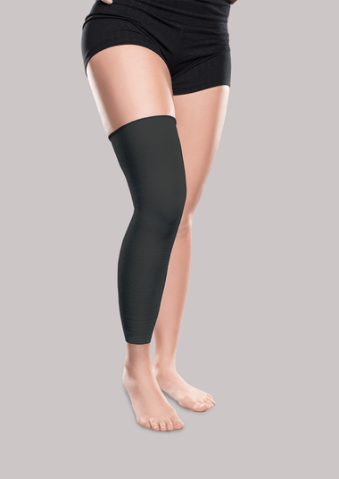 Black Knit-Rite Straight Knee Interface