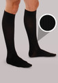 TherafirmLight Men's Light Support Ribbed Dress Socks in [Black]