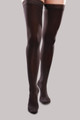 15-20mmHg Ease Microfiber Women's Mild Cocoa Support Thigh Highs in [Cocoa]