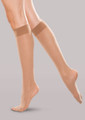 Therafirm Firm Support Knee High Stockings in Sand