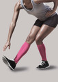 TheraSport Mild Compression Athletic Recovery Leg Sleeves in [Pink]