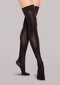 Therafirm Moderate Support Thigh High Stockings in Black