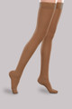 15-20mmHg Sheer Ease Women's Mild Support Bronze Thigh High in [Bronze]