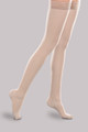 20-30mmHg Sheer Ease Women's Moderate Support Natural Thigh Highs in [Natural]